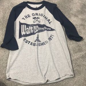 DisneyWorld Authentic Baseball Tee